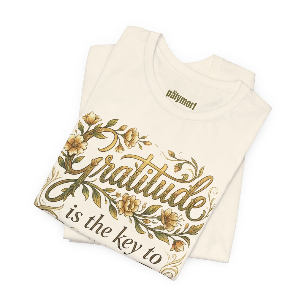Grateful & Blessed Tee — Motivational Success Reminder