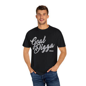 Garment-Dyed T-shirt - Gold Digger to Goal Digga