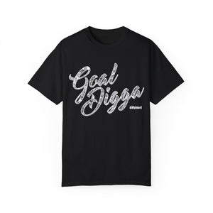 Garment-Dyed T-shirt - Gold Digger to Goal Digga