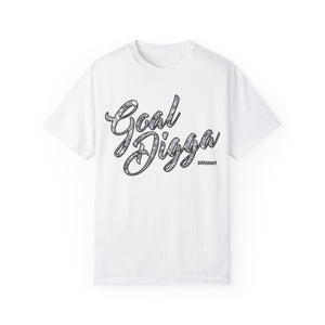 Garment-Dyed T-shirt - Gold Digger to Goal Digga