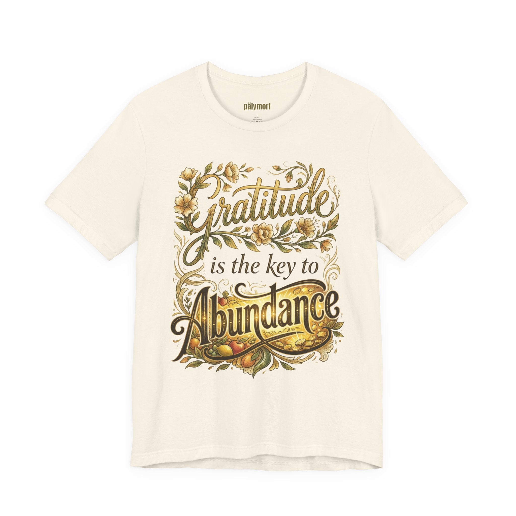 Grateful & Blessed Tee — Motivational Success Reminder