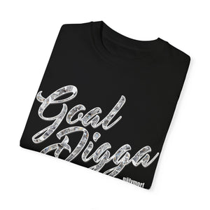 Garment-Dyed T-shirt - Gold Digger to Goal Digga